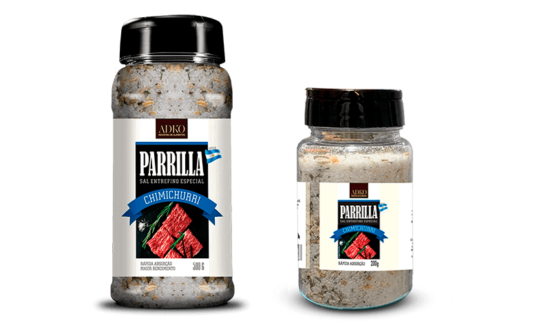 Sal de parrilla chimichurri: experimente no tempero de carnes