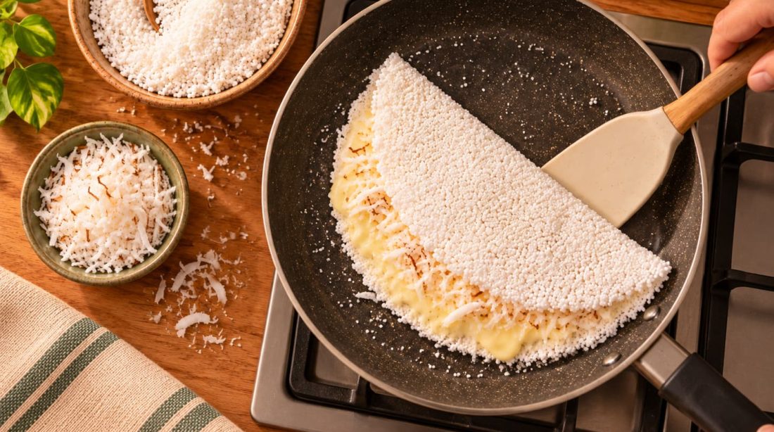 Receita de tapioca